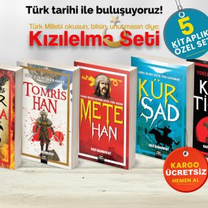 Kızılelma | kitaptason | Gazi Karabulut | kızılelma seti | Mete Han | Tomris Han | Kül Tigin | Kür Şad | Alp Er Tunga