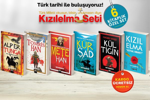 Kızılelma | kitaptason | Gazi Karabulut | kızılelma kutsal emanet | Mete Han | Tomris Han | Kül Tigin | Kür Şad | Alp Er Tunga